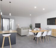 Новые виллы в Ла-Каньяда с террасой и бассейном 160 кв.м.