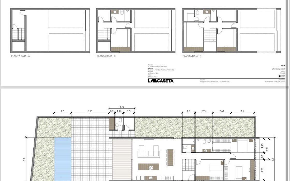 Новые виллы в Ла-Каньяда с террасой и бассейном 160 кв.м.