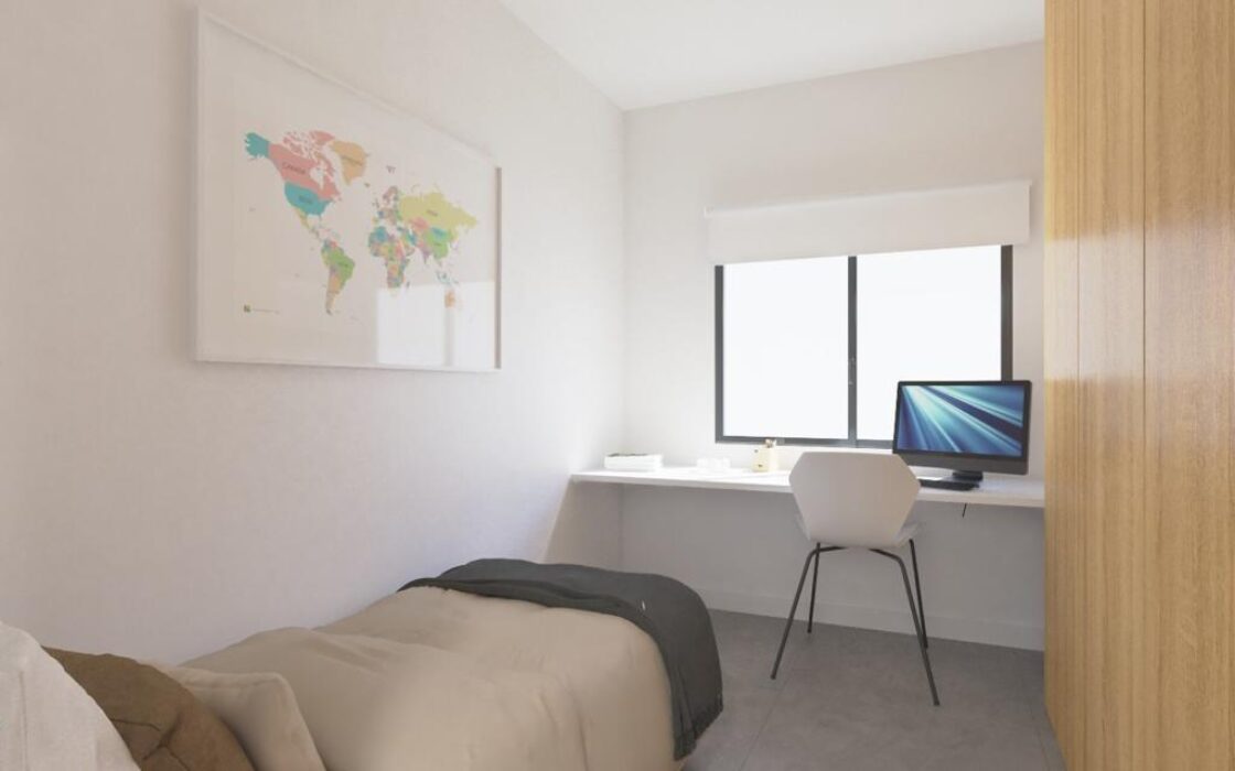 Новые виллы в Ла-Каньяда с террасой и бассейном 160 кв.м.