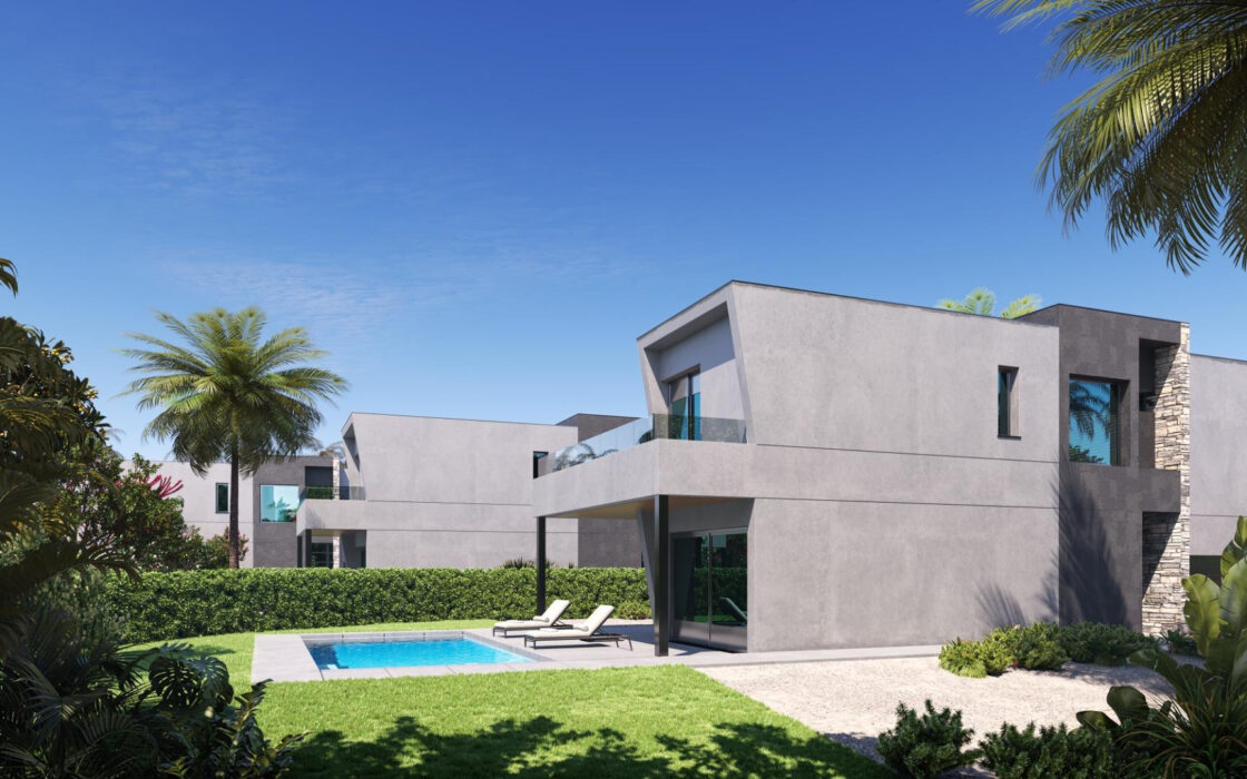 Вілли з басейном у Кальпе, 3 спальні, вид на море