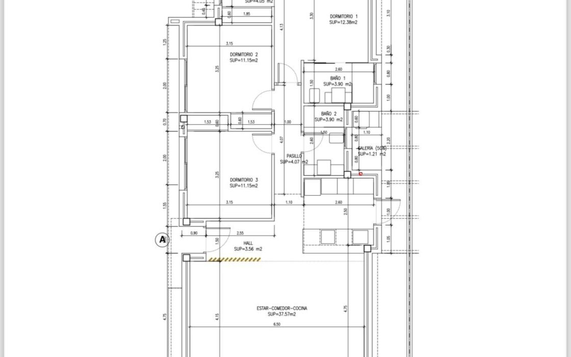 Вилла в Торревьехе 125 кв.м с террасой у моря