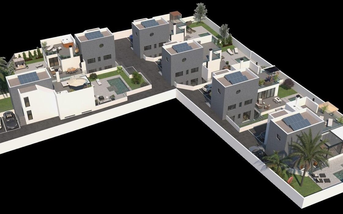 Вілли біля моря в Сан-Хуані, 3 спальні та приватний басейн