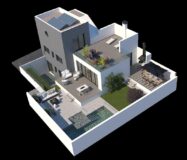 Вілли біля моря в Сан-Хуані, 3 спальні та приватний басейн