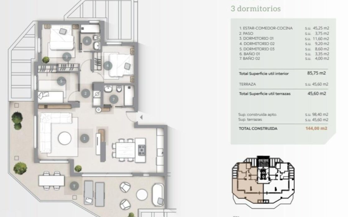 Новые квартиры в Кальпе с видом на море у пляжа
