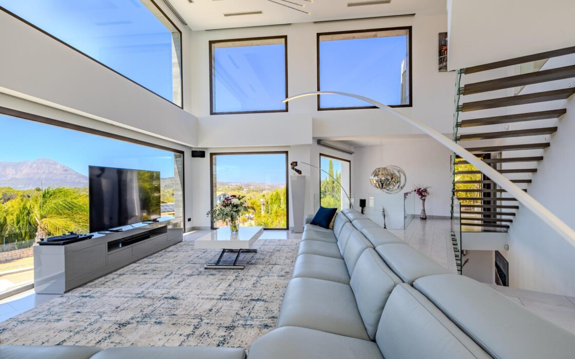 Вілла в Хавеа, 521 кв.м, з терасами та видами на море