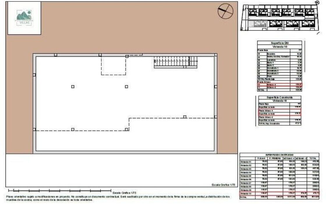 Виллы с видом на море в Финестрате, Коста Бланка, 3 спальни