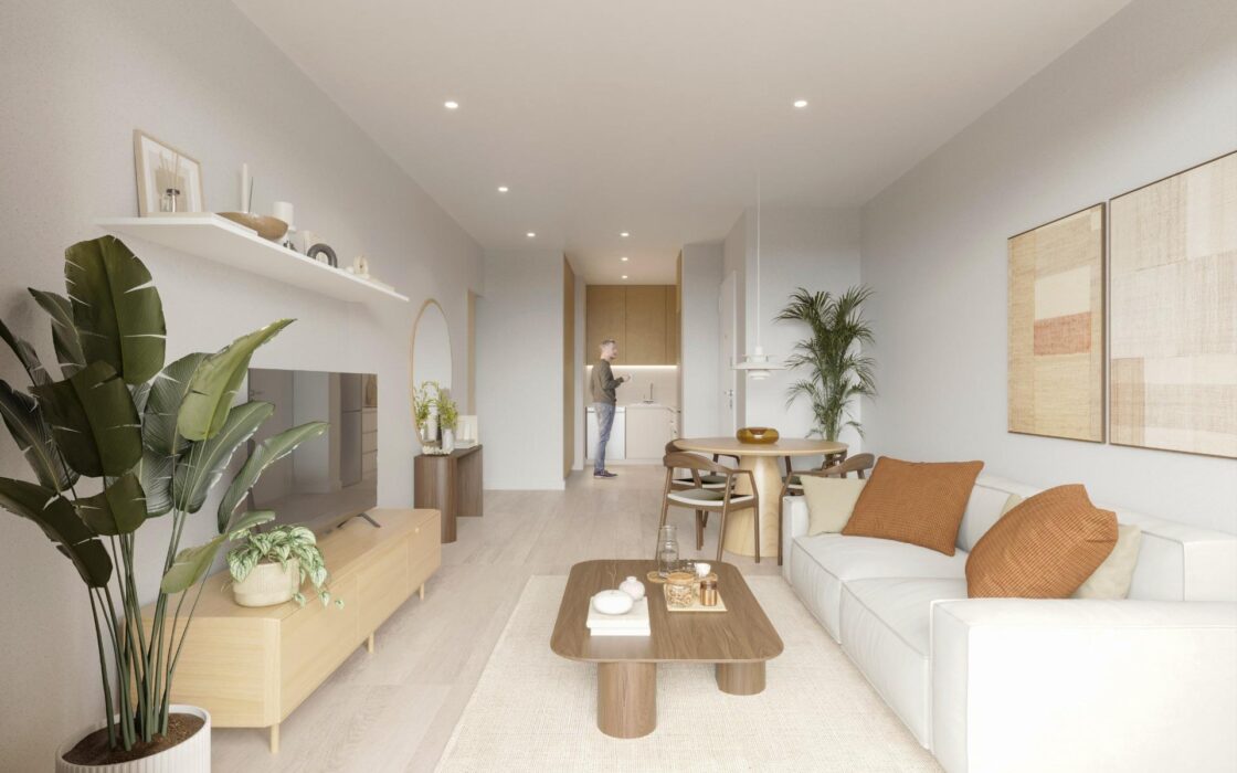 Апартаменты 95 кв.м с 3 спальнями в Сан-Висенте дел Распейг