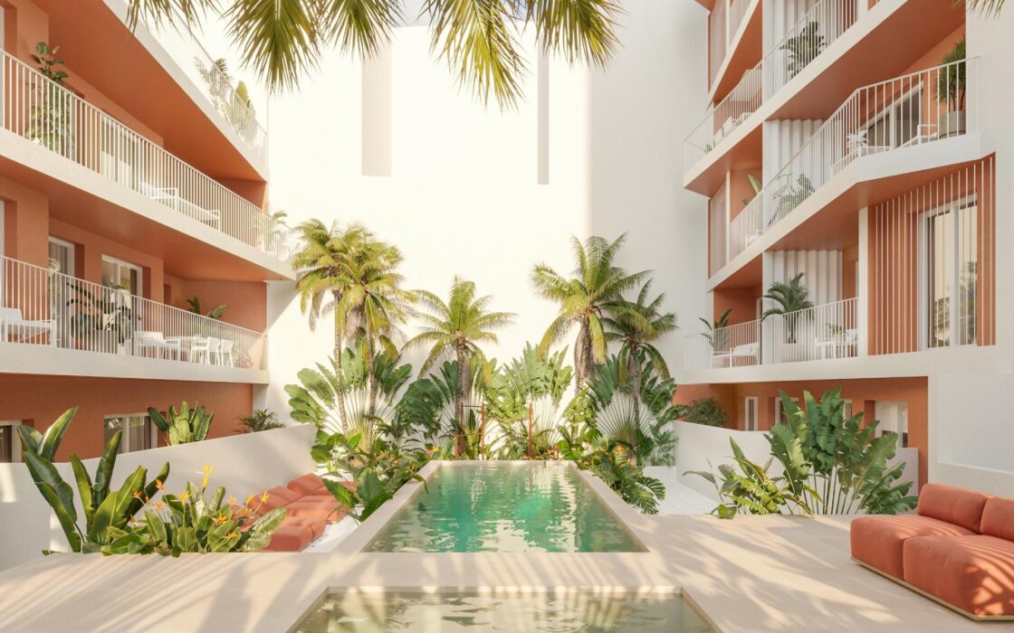 Апартаменты 95 кв.м с 3 спальнями в Сан-Висенте дел Распейг