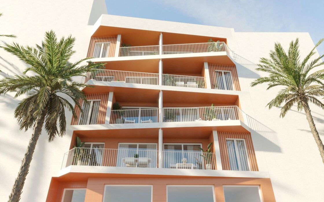 Апартаменты 95 кв.м с 3 спальнями в Сан-Висенте дел Распейг