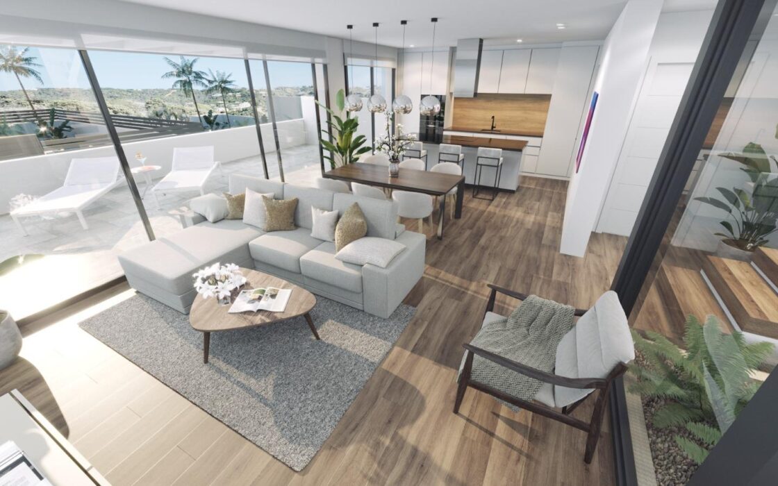 Вилла с видом на море в Финестрате, Коста-Бланка 482 кв.м