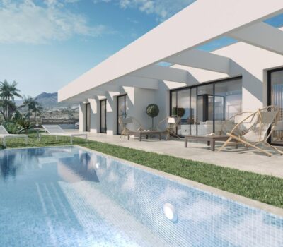 Вилла с видом на море в Финестрате, Коста-Бланка 482 кв.м