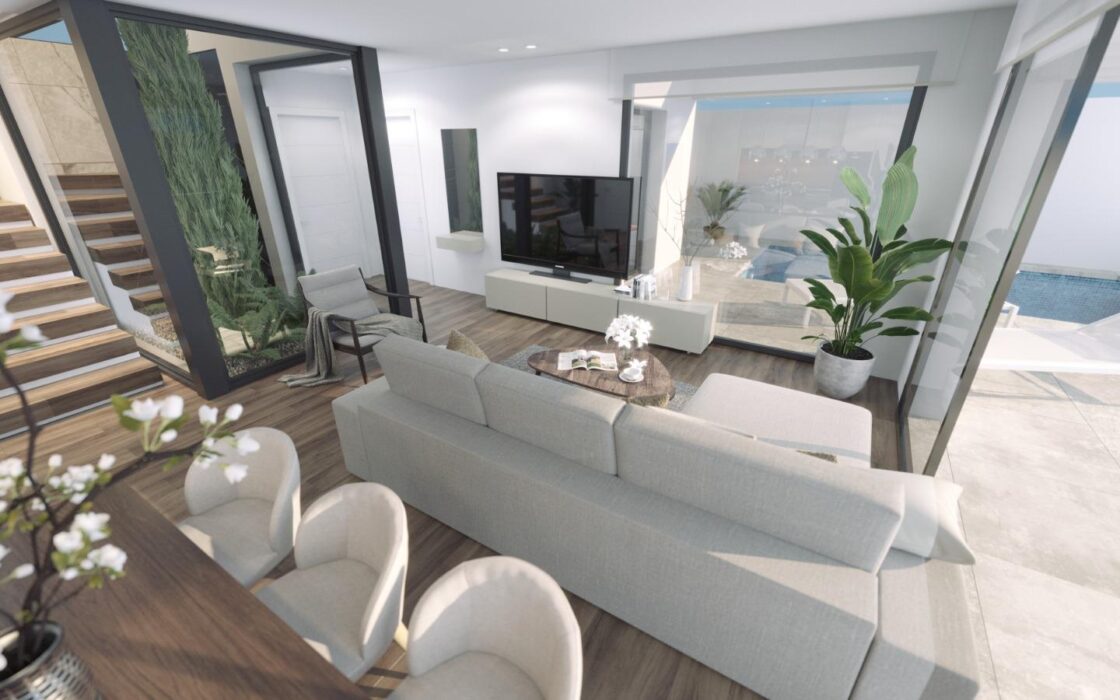 Вилла с видом на море в Финестрате, Коста-Бланка 482 кв.м