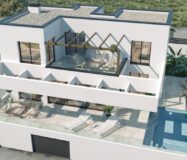 Вилла с видом на море в Финестрате, Коста-Бланка 482 кв.м