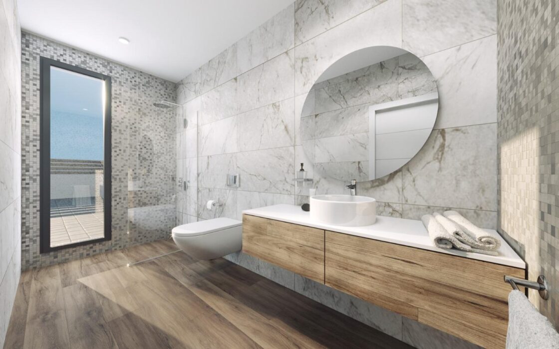 Вилла с видом на море в Финестрате, Коста-Бланка 482 кв.м