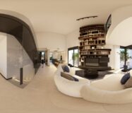 Нова вілла з басейном на першій лінії гольфа Альгорфа