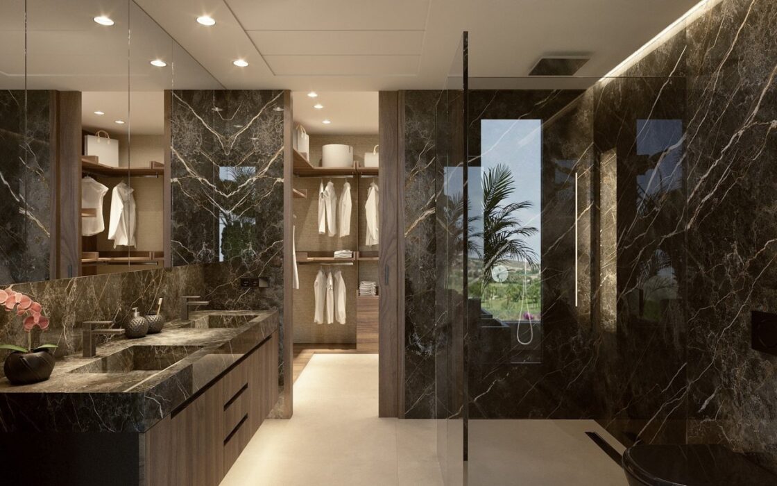 Нова вілла з басейном на першій лінії гольфа Альгорфа