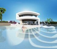 Нова вілла з басейном на першій лінії гольфа Альгорфа