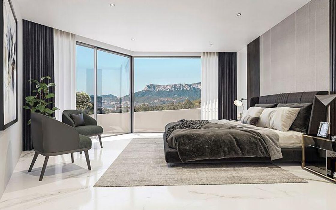 Вілла в Беніссі з видом на море 4 спальні 560 кв.м