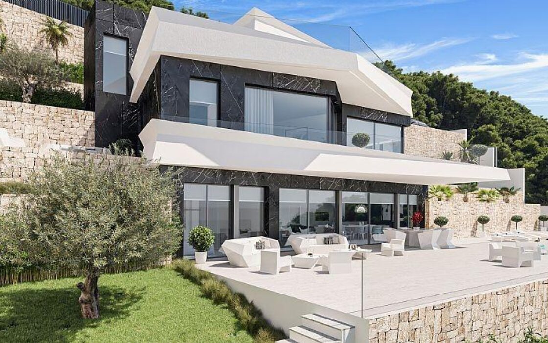 Вілла в Беніссі з видом на море 4 спальні 560 кв.м