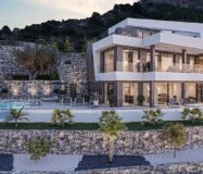 Вилла в Кальпе з басейном та видом на море 410 кв.м