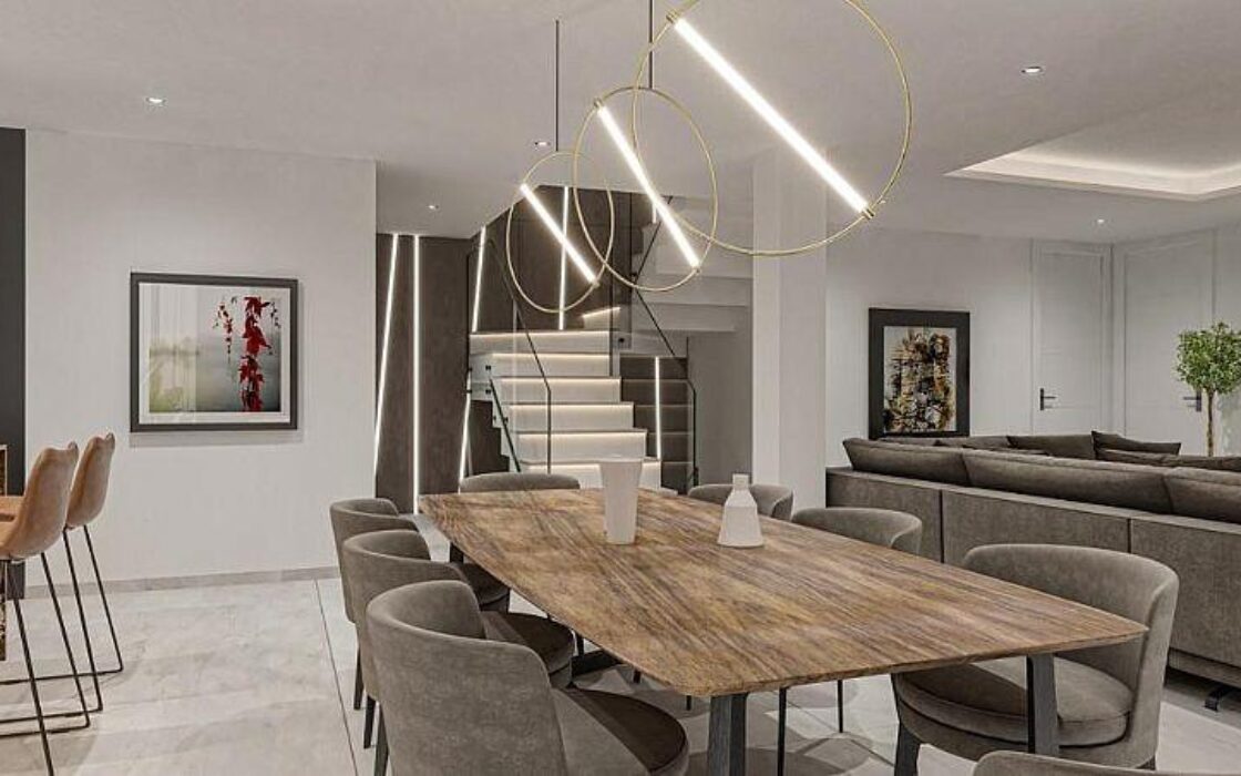 Вилла в Кальпе з басейном та видом на море 410 кв.м