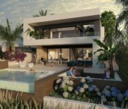 Виллы в Альгорфе 204 кв.м с террасой 180 кв.м у гольфа