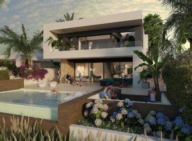 Виллы в Альгорфе 204 кв.м с террасой 180 кв.м у гольфа