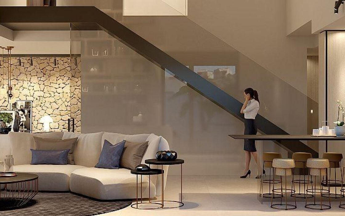 Виллы в Альгорфе 204 кв.м с террасой 180 кв.м у гольфа