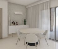 Новые виллы в Вилламартине с террасой и видом на море