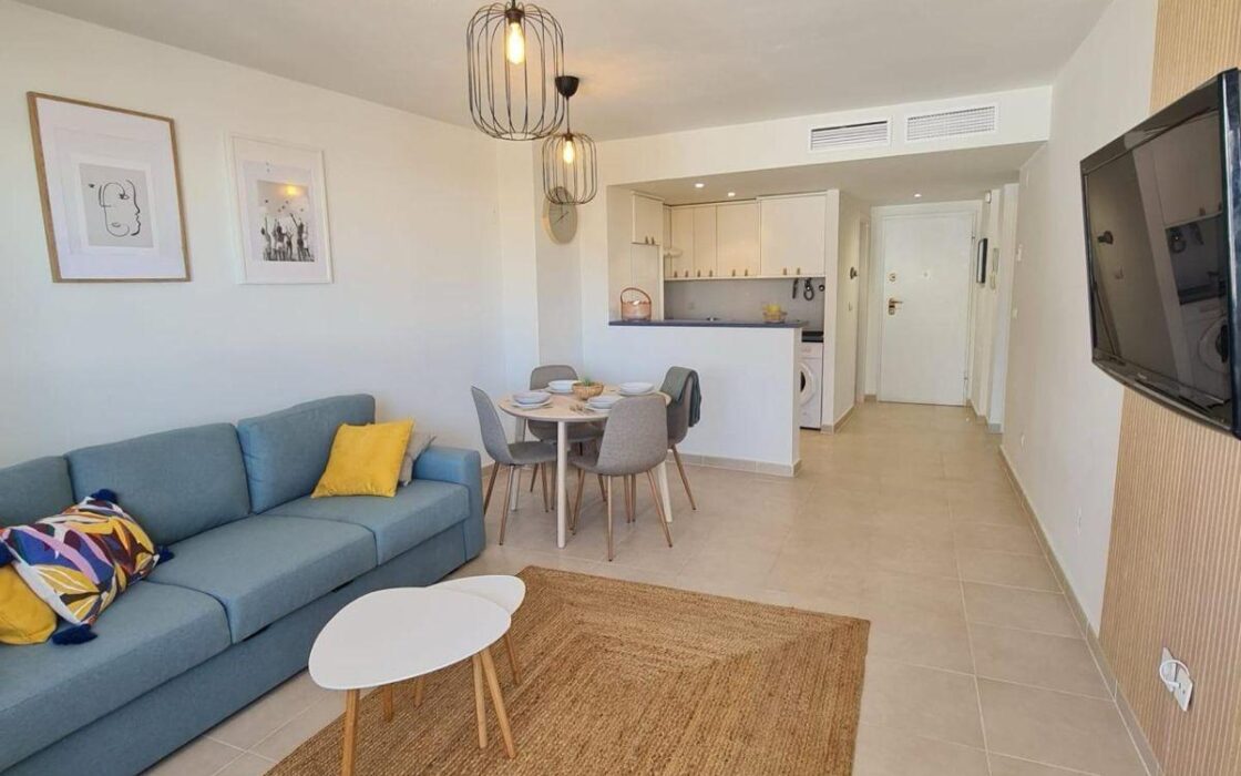 Апартаменты в Ориуэла Коста с террасой 85 кв.м 3 комнаты