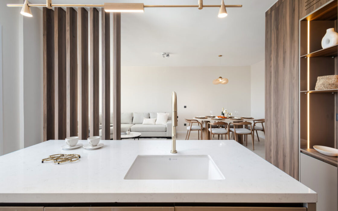 Апартаменты на среднем этаже в La Quinta, 155 кв.м, терраса