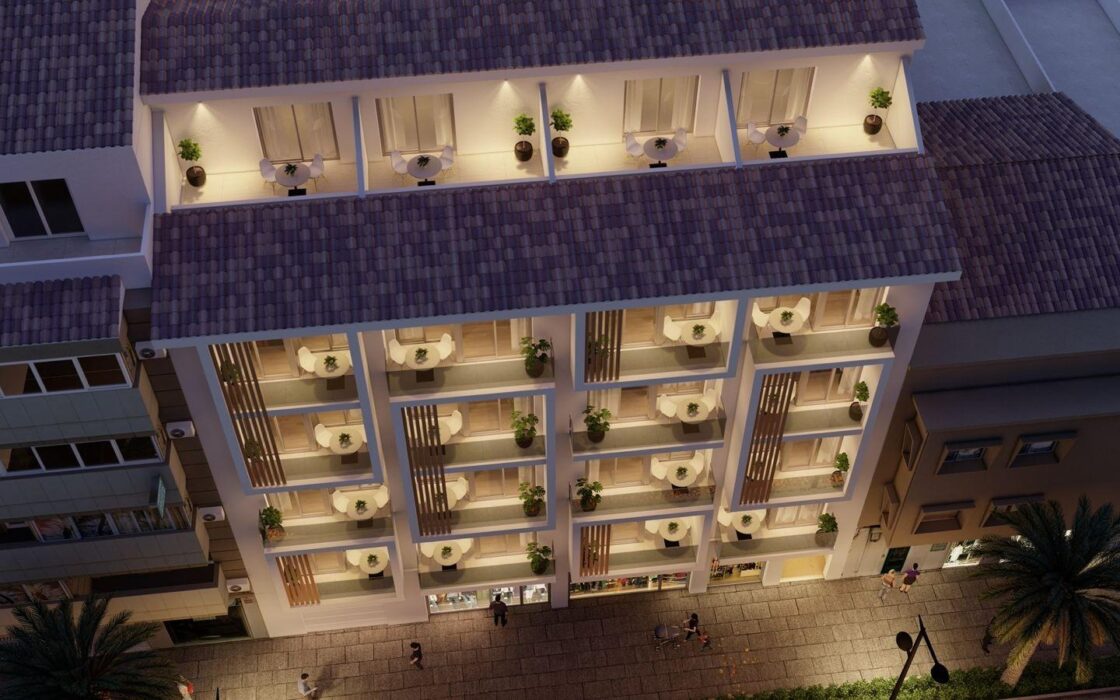 Новий будинок біля моря в Альтеї з 2 спальнями та терасою