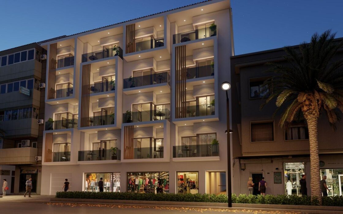 Новий будинок біля моря в Альтеї з 2 спальнями та терасою