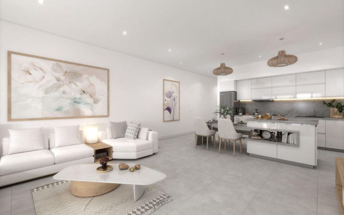 Новий будинок біля моря в Альтеї з 2 спальнями та терасою