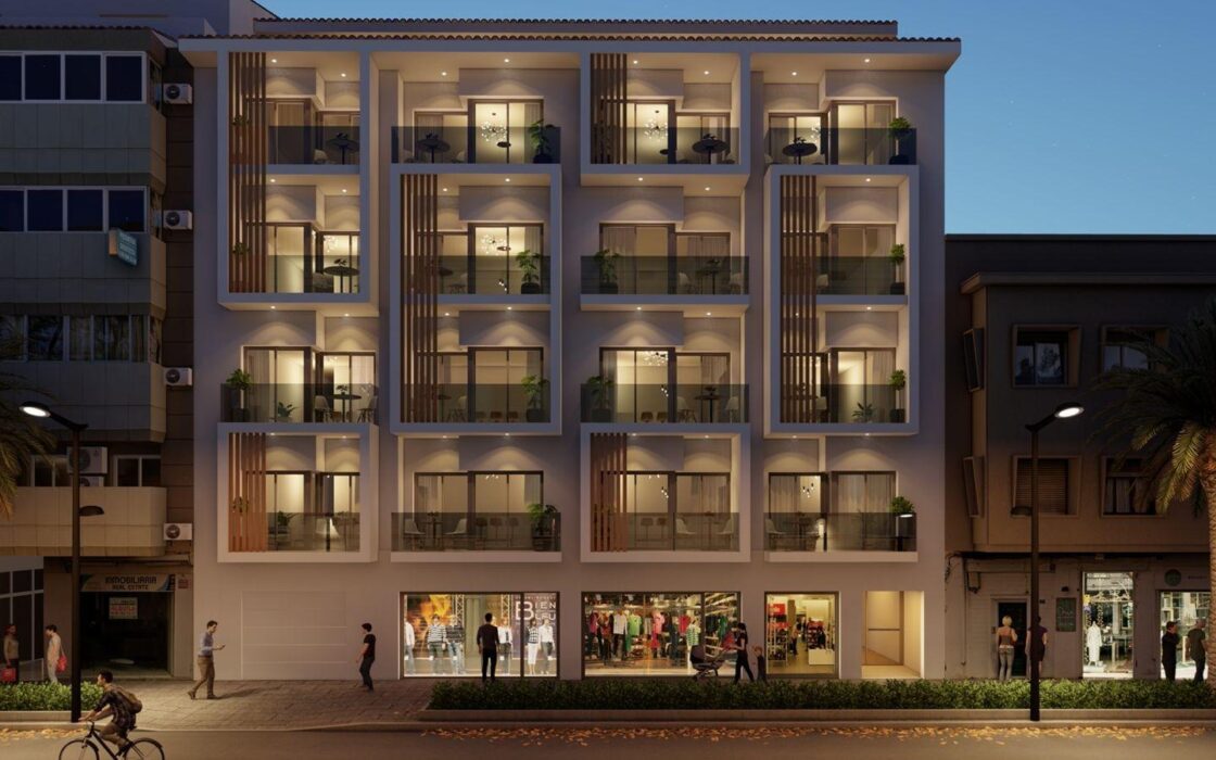 Новий будинок біля моря в Альтеї з 2 спальнями та терасою