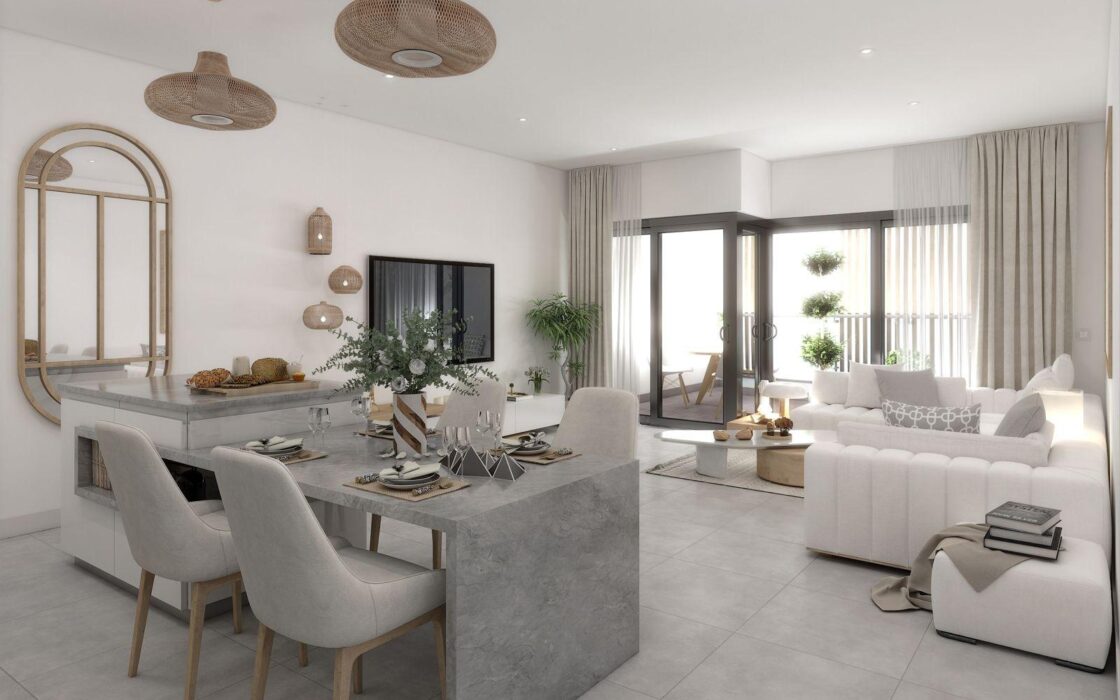 Новий будинок біля моря в Альтеї з 2 спальнями та терасою