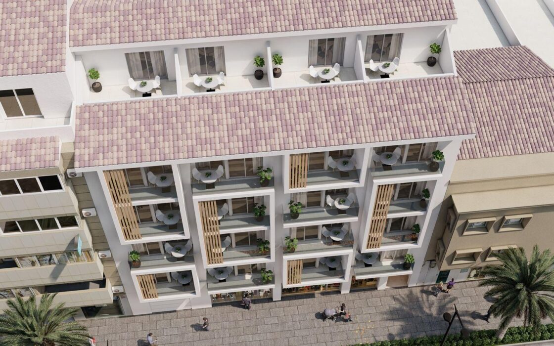 Новий будинок біля моря в Альтеї з 2 спальнями та терасою