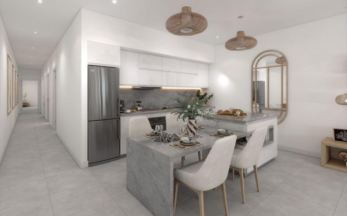 Новий будинок біля моря в Альтеї з 2 спальнями та терасою