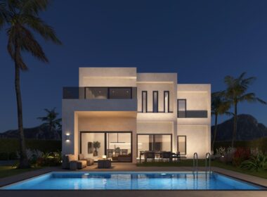 Сучасна вілла біля моря в Беніссі Коста 202 кв.м з басейном