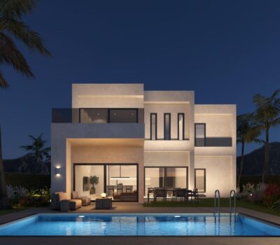 Сучасна вілла біля моря в Беніссі Коста 202 кв.м з басейном