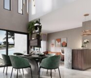 Сучасна вілла біля моря в Беніссі Коста 202 кв.м з басейном