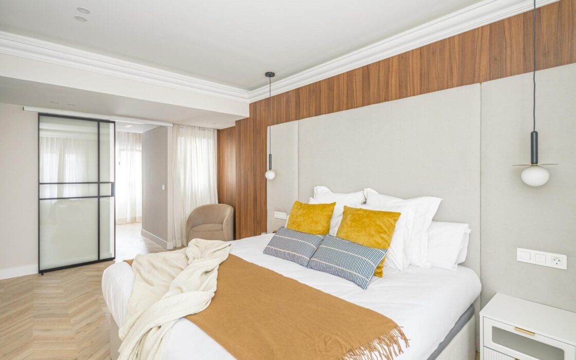 Апартаменты в Мадриде 130 кв.м с террасой в районе Листа