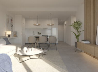 Двухквартирный дом у моря с 4 спальнями в Косте 158 кв.м