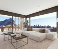 Апартаменти в Кальпе 271 кв.м з видом на море та терасою