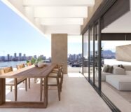 Апартаменти в Кальпе 271 кв.м з видом на море та терасою