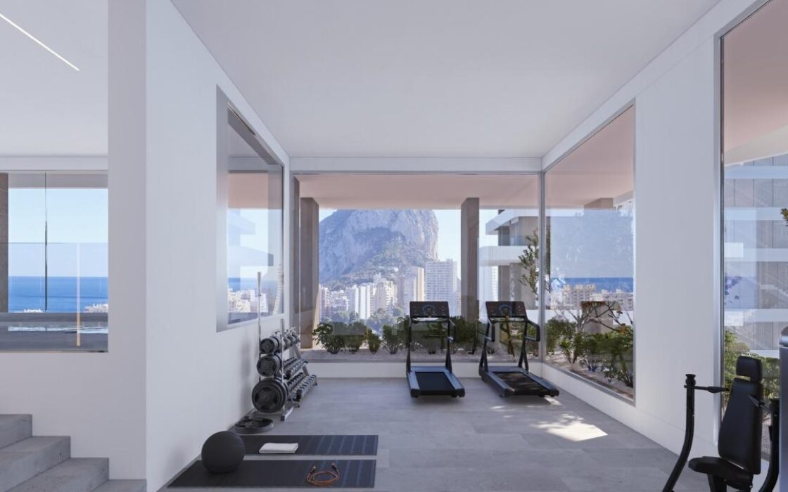 Апартаменти в Кальпе 271 кв.м з видом на море та терасою