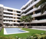 Современная квартира в Санта Пола с террасой и видом на море