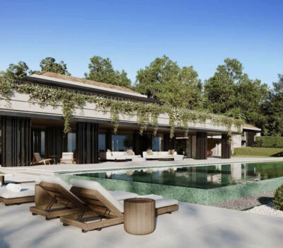 Вілла на першій лінії гольфа в Марбельї, 1261 кв.м, з терасою