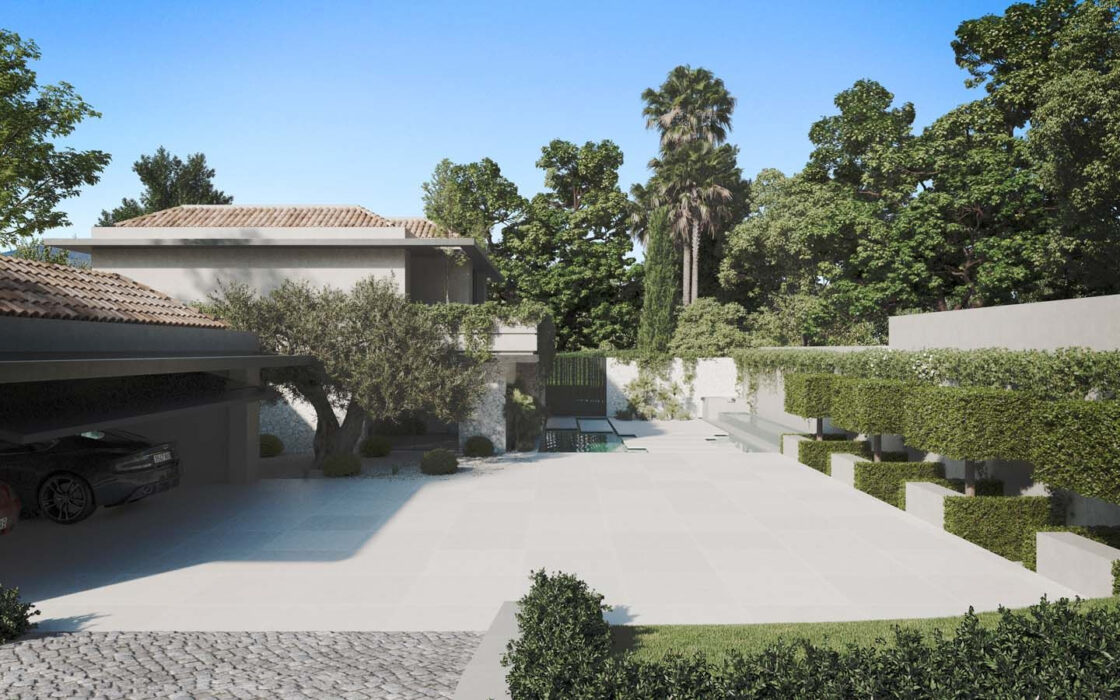 Вилла на первой линии гольфа в Марбелье, 1261 кв.м, с террасой