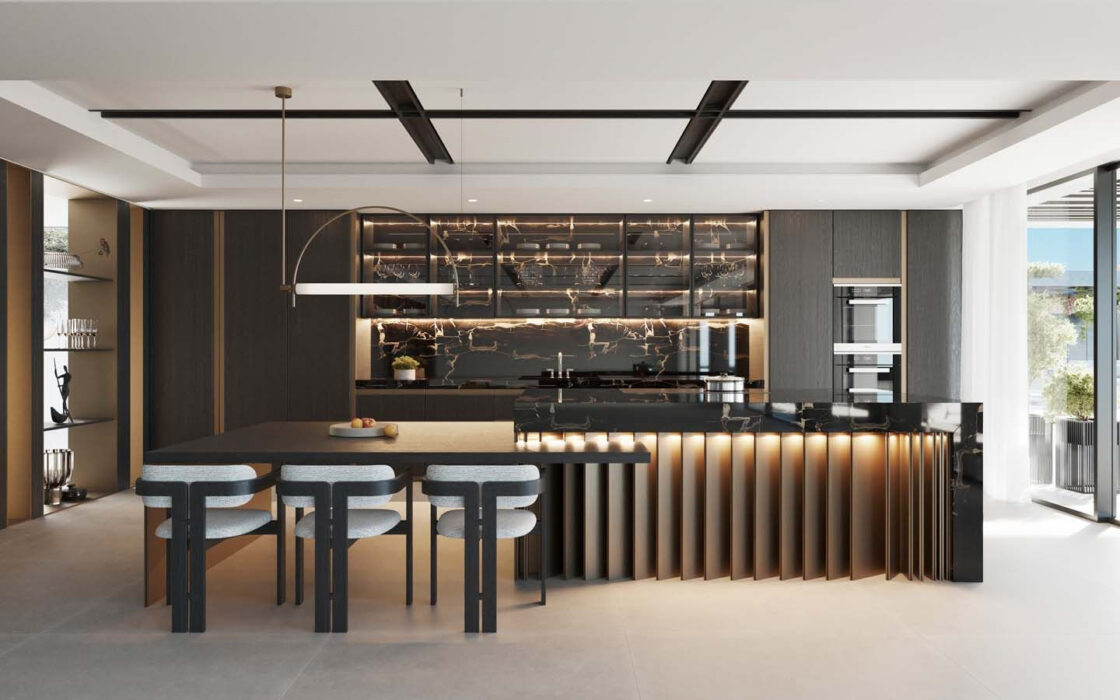 Вилла на первой линии гольфа в Марбелье, 1261 кв.м, с террасой